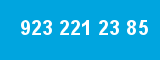 923 221 23 85